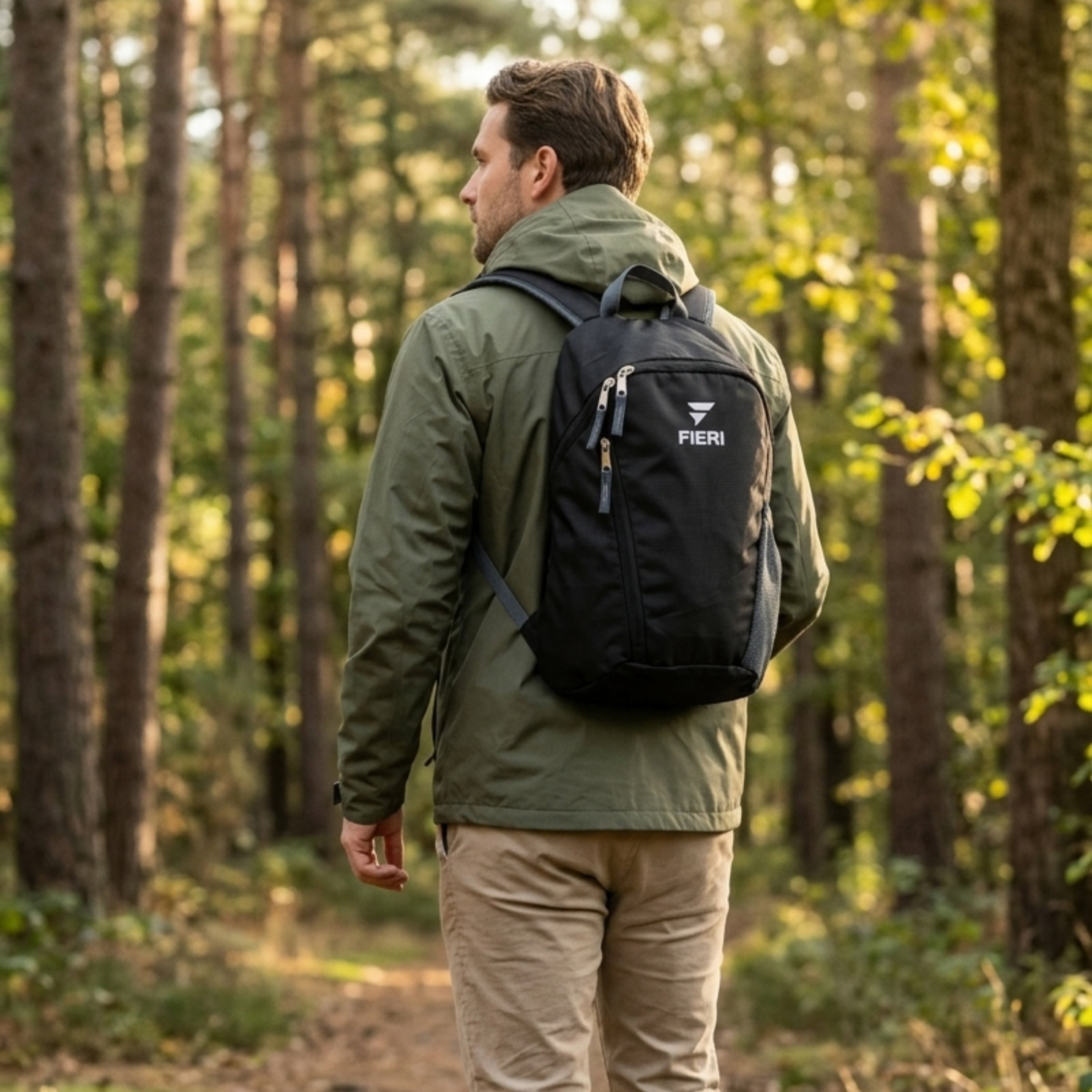 Compacte Fieri wandelrugzak voor korte wandelingen