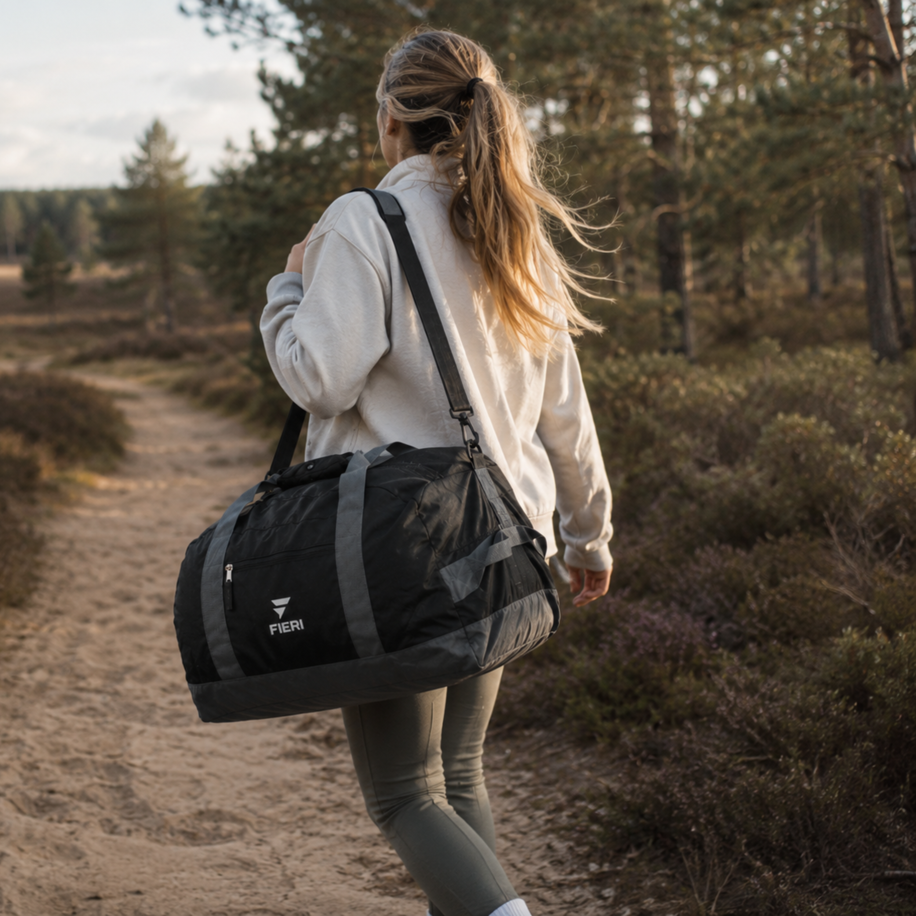 Fieri duffelbag voor reizen en outdoortrips