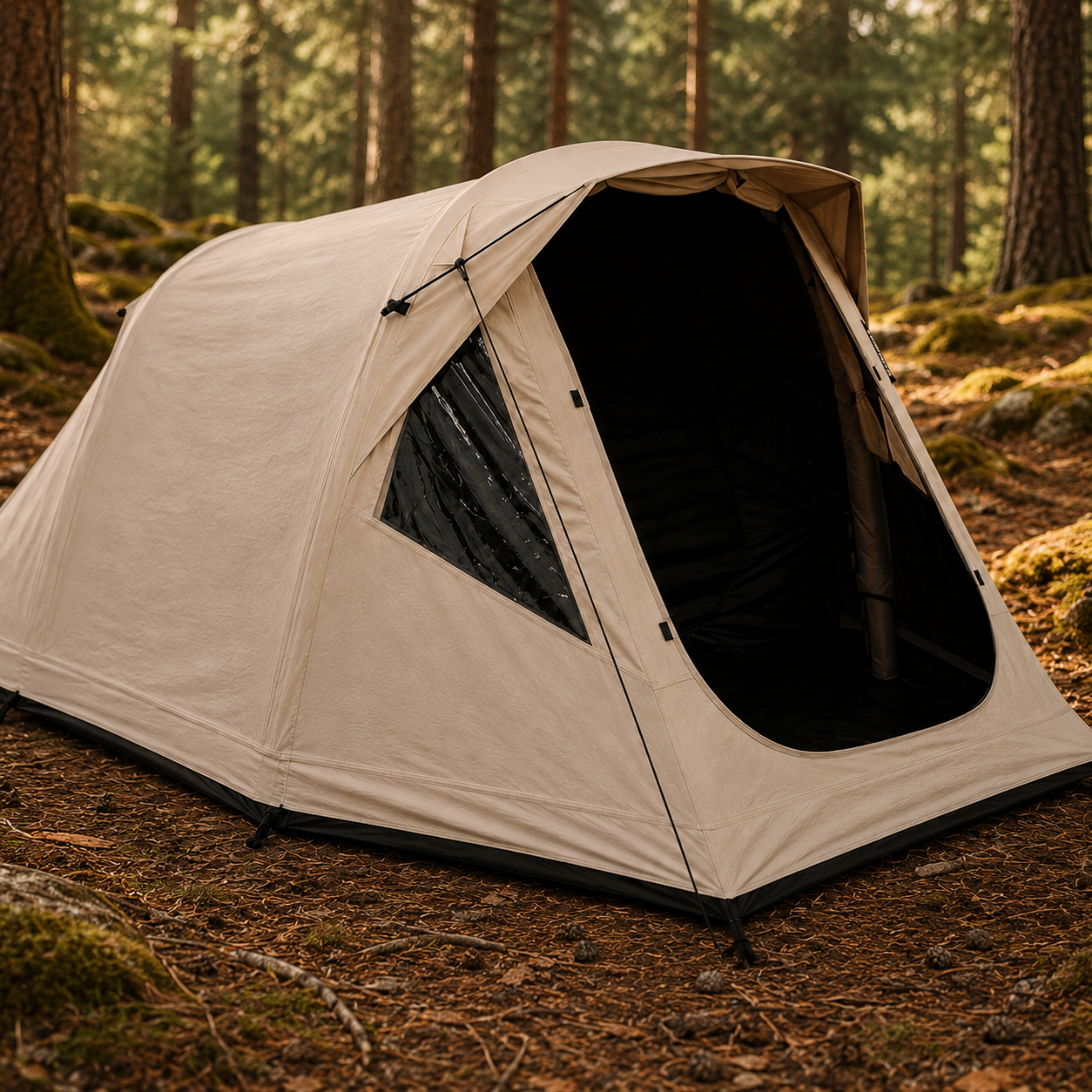 Fieri AIR Summit opblaasbare tent voor comfortabel kamperen