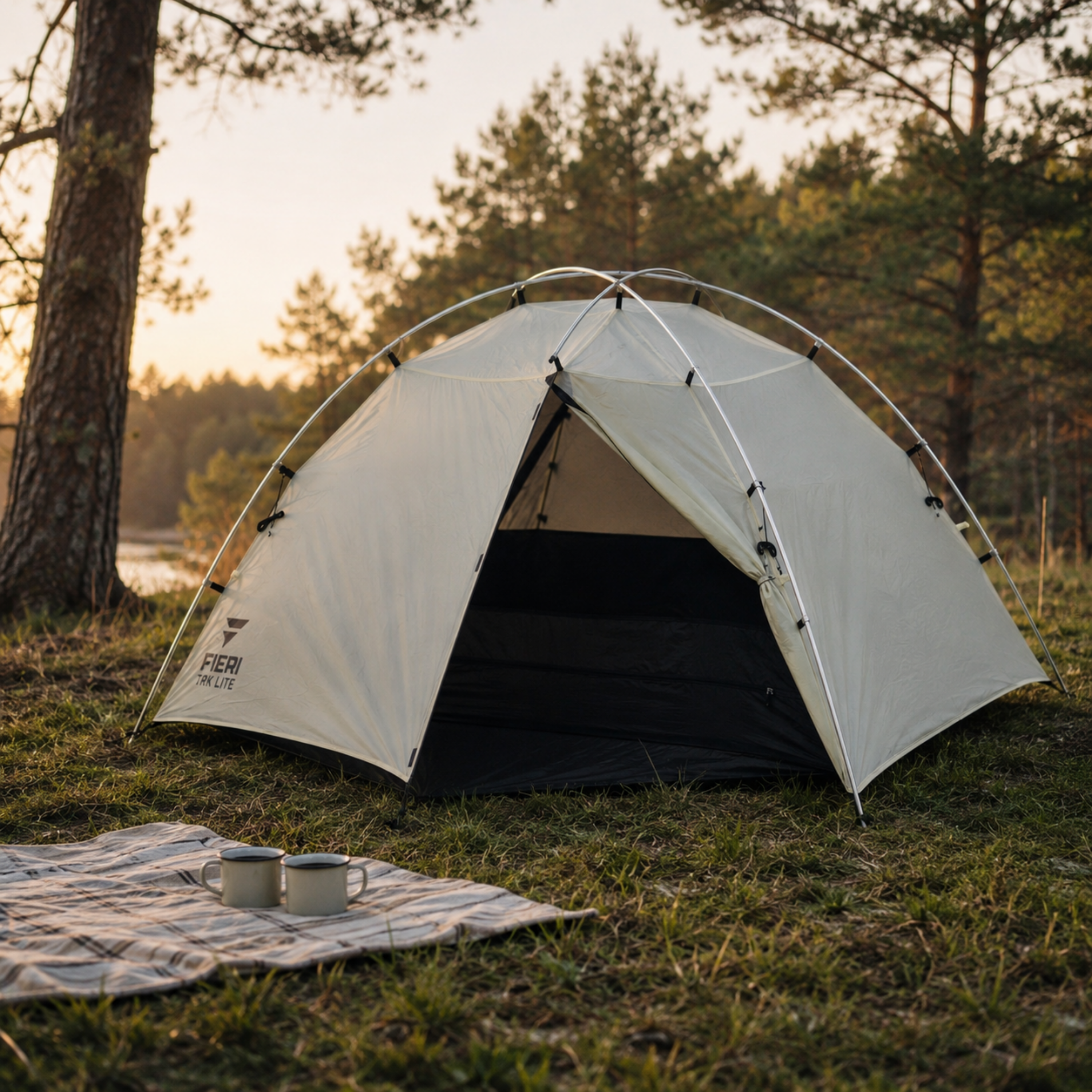 Fieri TRK Lite trekkingtent voor lichtgewicht outdoortrips