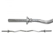 BodyTrading STEZCBTR - Standaard EZ Curlstang incl. Sluiting - 120cm - 25mm