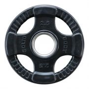 Olympische Halterschijf 50 mm - Body-Solid - 2,50 kg - Rubber coated
