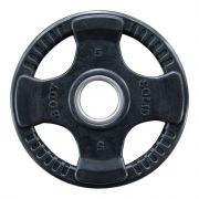 Olympische Halterschijf 50 mm - Body-Solid - 5 kg - Rubber coated
