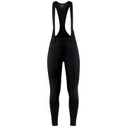 Fietsbroek - Craft Core SubZ Wind Bib Tights - XS - Dames - Zwart