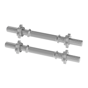 Dumbbellstang 30 mm - Focus Fitness - 35 cm - set van 2 stuks