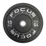 Olympische halterschijf 50 mm - Focus Fitness Bumper plate