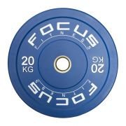 Olympische halterschijf 50 mm - Focus Fitness Bumper plate