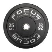 Olympische halterschijf 50 mm - Focus Fitness Bumper plate