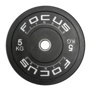 Olympische halterschijf 50 mm - Focus Fitness Bumper plate