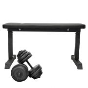 Trainingsbank - Focus Fitness Force 3 - incl. verstelbare dumbbellset 26 kg