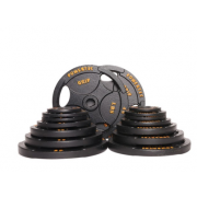 Olympische Halterschijven 50 mm - PowerTec - Set van 157 kg