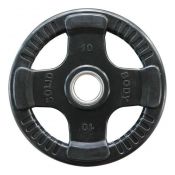 Olympische Halterschijf 50 mm - Body-Solid - 10 kg - Rubber coated
