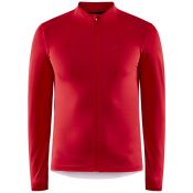 Fietsshirt - Craft Adv Essence Jersey lange mouw - L - Heren - Rood