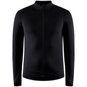 Fietsshirt - Craft Adv Essence Jersey lange mouw - S - Heren - Zwart