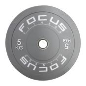 Olympische halterschijf 50 mm - Focus Fitness Bumper plate