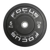 Olympische halterschijf 50 mm - Focus Fitness Bumper plate