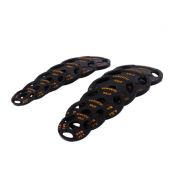Olympische Halterschijven 50 mm - PowerTec - Set van 116 kg
