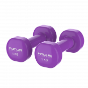 Vinyl dumbbell - 1 kg