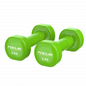 Vinyl dumbbell - 2 kg