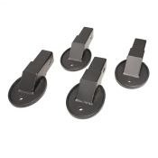 Krachtapparatuur accessoire - PowerTec Footplate WB-FPA - set van 4 stuks