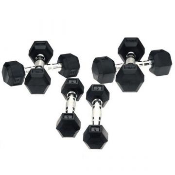 Hexa Dumbbells - Focus Fitness - 1 t/m 20 kg - Per paar