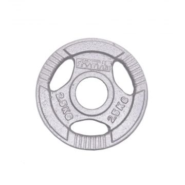 Halterschijf 30 mm - Focus Fitness Hamerton - 2,5 kg - Gietijzer