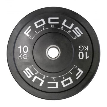 Olympische halterschijf 50 mm - Focus Fitness Bumper plate