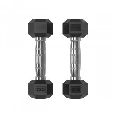 Focus Fitness - Hexa Dumbbell - 2 kg