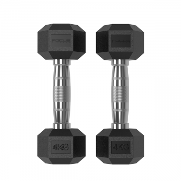 Focus Fitness - Hexa Dumbbell - 4 kg