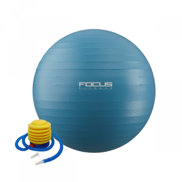 Gym Ball - Focus Fitness - 55 cm - incl. voetpomp