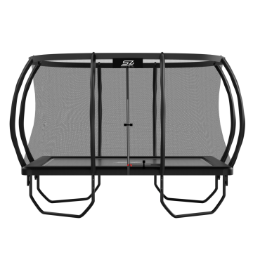 Trampoline - Senz Sports J5000 series - 244 x 366 cm - Zwart