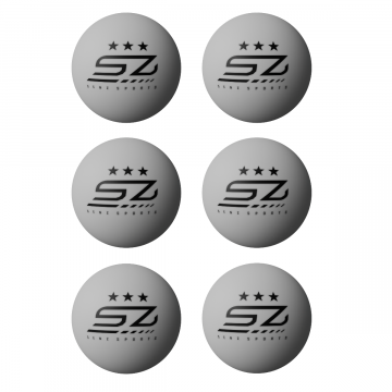 Tafeltennisballen - Senz Sports - 3 sterren - 6 stuks