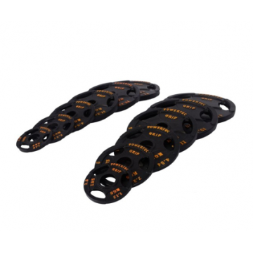 Olympische Halterschijven 50 mm - PowerTec - Set van 116 kg