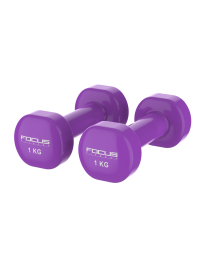 Vinyl dumbbell - 1 kg