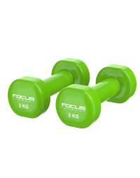 Vinyl dumbbell - 2 kg