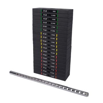 Gewichtsblokken – Powertec Weight Stack set 190 lbs
