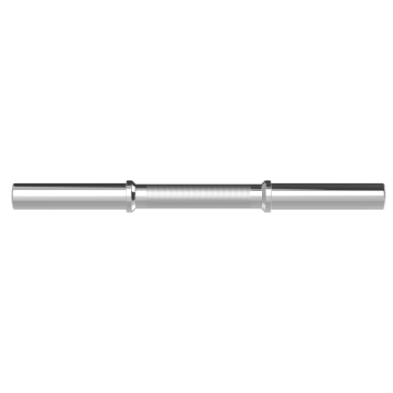 Dumbbellstang - 30 mm inclusief veersluiting
