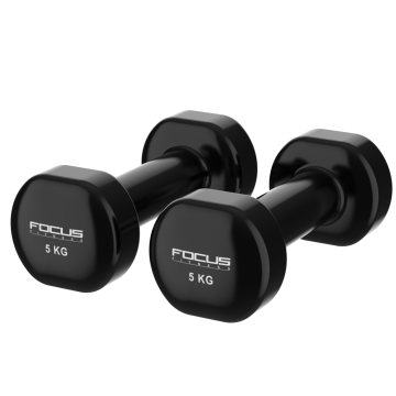 Vinyl dumbbell - 5 kg