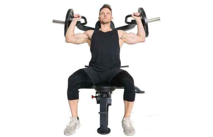 COMPLETE HOME GYM SET 50 KG Halterset Verstelbare Trainingsbank