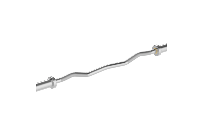 ScSPORTS Halterstang, Barbell, 120 cm, 30 mm, Incl. Veersluitingen, Fitness