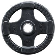 Olympische Halterschijf 50 mm - Body-Solid - 15 kg - Rubber