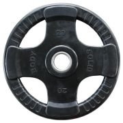 Olympische Halterschijf 50 mm - Body-Solid - 20 kg - Rubber coated
