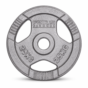 Focus Fitness Olympische Halterschijf 50 mm - Hamerton - 25 kg - Gietijzer