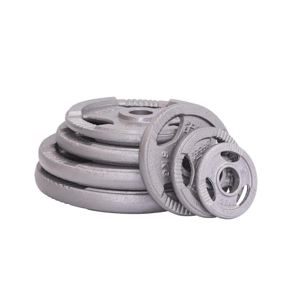 Physionics Halterschijven set 20 kg - 2 x 10 kg - Gewichten - Gietijzer Physionics Halterschijven set 20 kg - 2 x 10 kg - Gewichten - Gietijzer