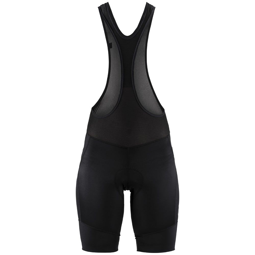 Lo.gas Fietsbroek voor dames, gevoerd, met drager, fietsbroek, bib
