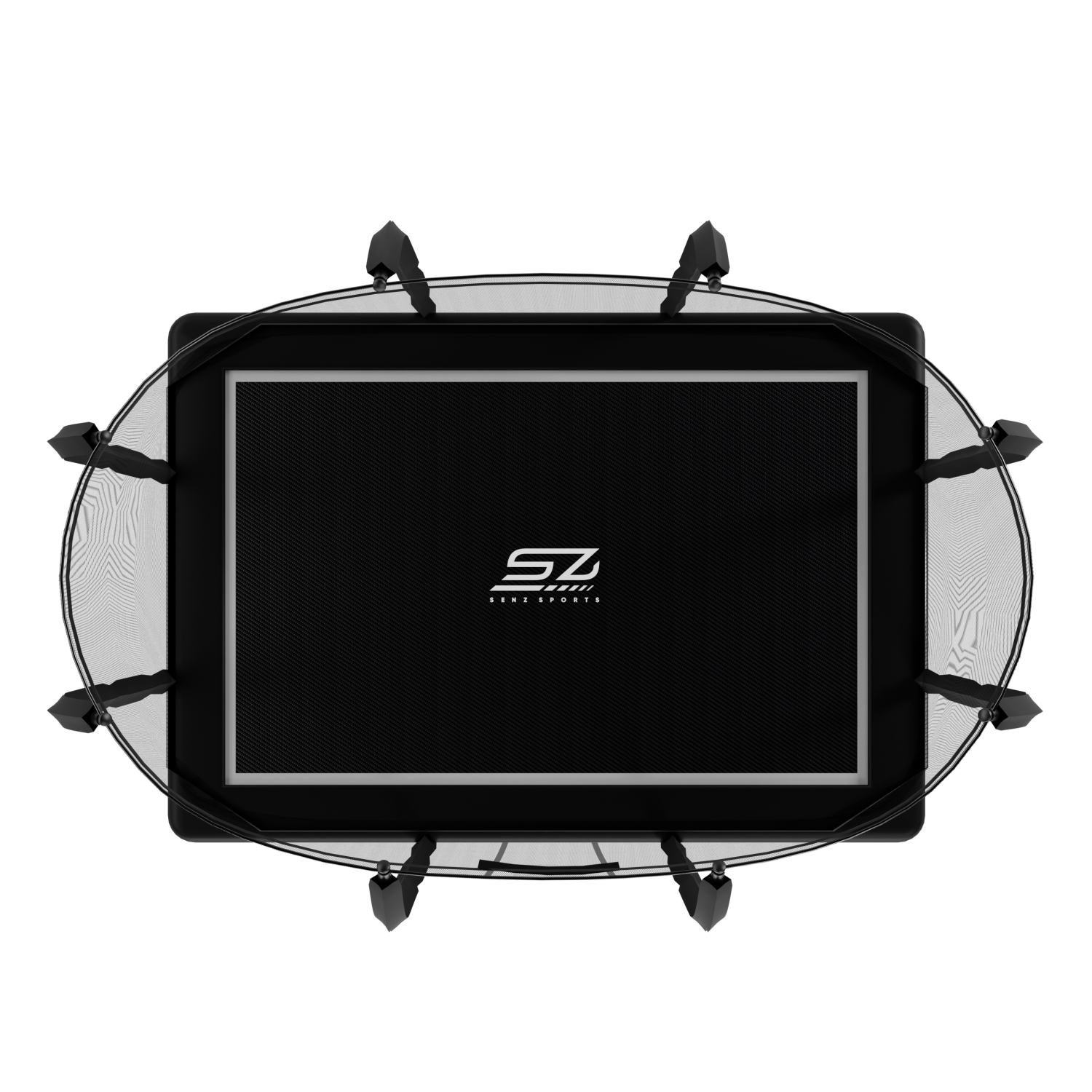 Trampoline - Senz Sports - Premium Plus - 214 x 305 cm - Rechthoek